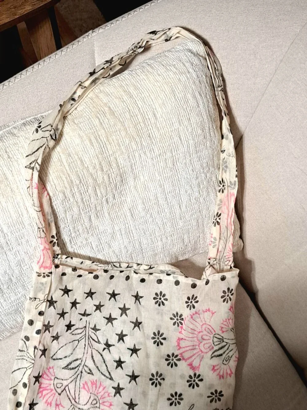 Free People Gauze Floral Tote